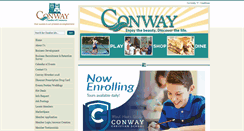 Desktop Screenshot of conwayscchamber.com